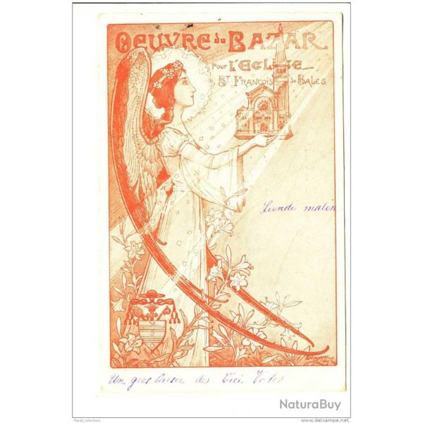 CPA illustr�e OEuvre du Bazar �glise St Fran�ois de Sales