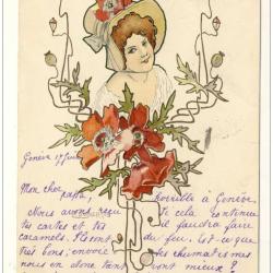 CPA illustrée Illustrateur Doecker Döcker E. Jr. 1901