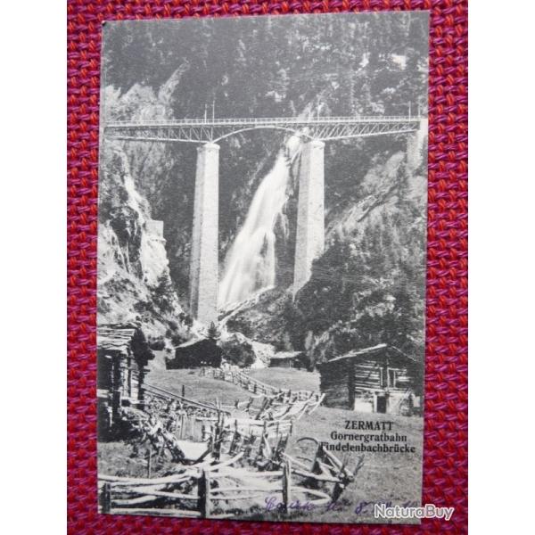CPA Suisse Valais Zermatt Gornergratbahn