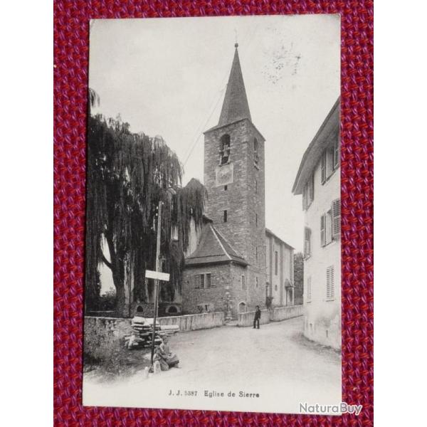CPA Suisse Valais �glise de Sierre