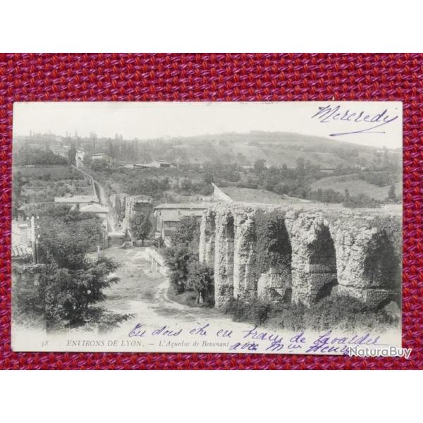 CPA 69 Lyon - L'aqueduc de Beaumant 1905