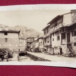 Photographie Village en Bretagne 1890