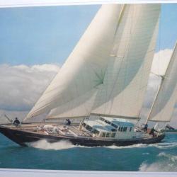 Grande photographie course Voiliers sign&eacute;e ? mer bateau