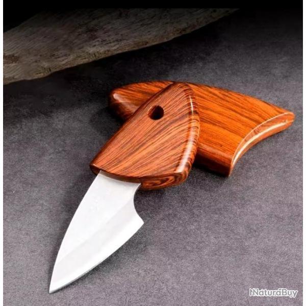 Couteau lame "push" 1� aux ench�res