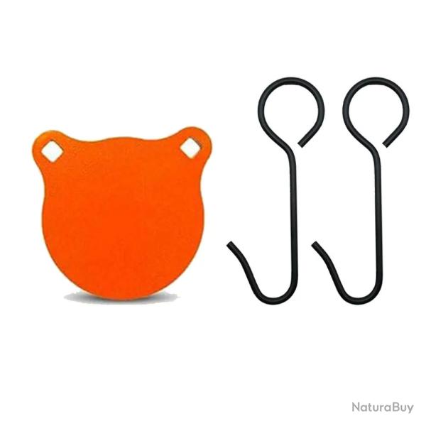 Gong AR500 100mm (4 pouces) avec crochet