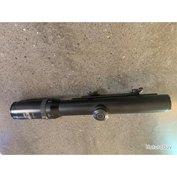 Lunette battue Schmidt & Bender avec montage Blaser