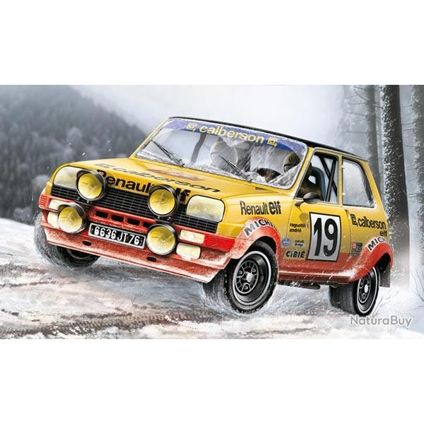 Renault 5 Alpine rally 1/24 | Italeri (0000 2795) - Maquette  monter
