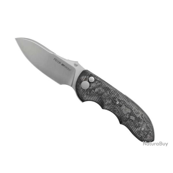 COUTEAU VIPER MOON FIBRE DE CARBONE NOIR
