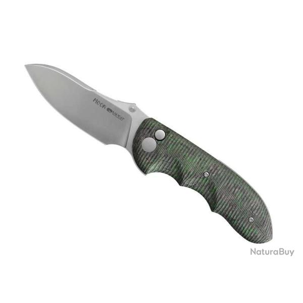 COUTEAU VIPER MOON FIBRE DE CARBONE VERT