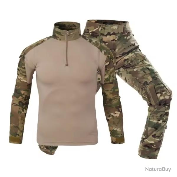 Uniforme tactique, combinaison de Camouflage (Tan fort)