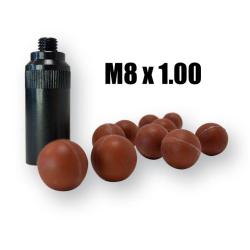EMBOUT SELF-GOMM SAPL Filetage M8x100 - Bille &Oslash; 18 mm