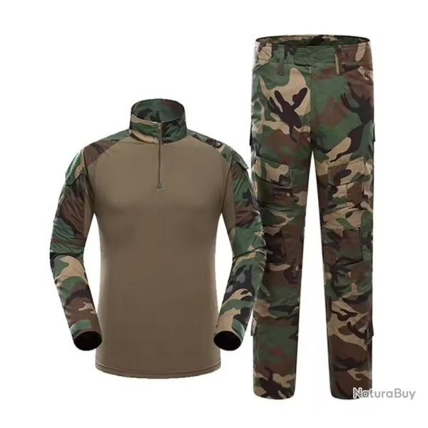 Uniforme tactique, combinaison de Camouflage (Camo Fort Arme Franaise)