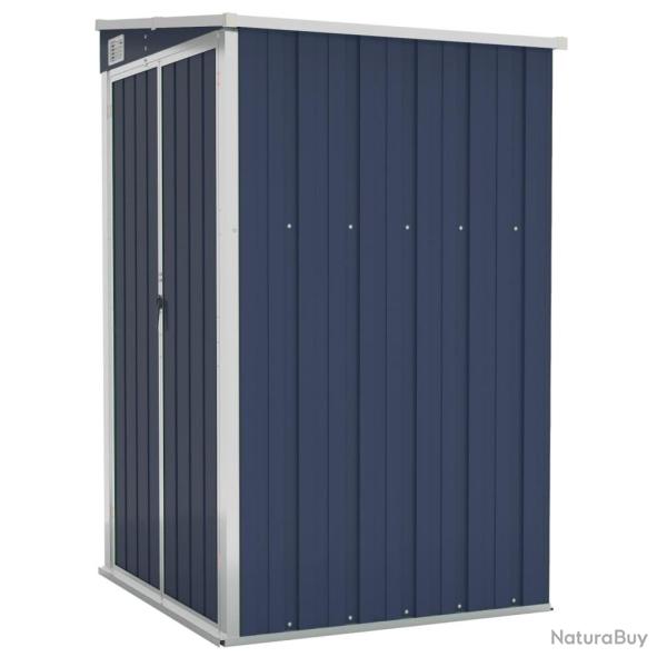 Remise de jardin murale 118 x 100 x 178 cm acier anthracite 02_0044055
