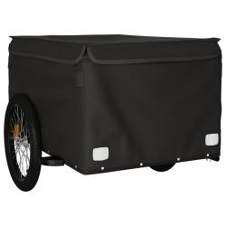 Remorque chariot transport de v&eacute;lo 45 kg fer noir 02_0044072
