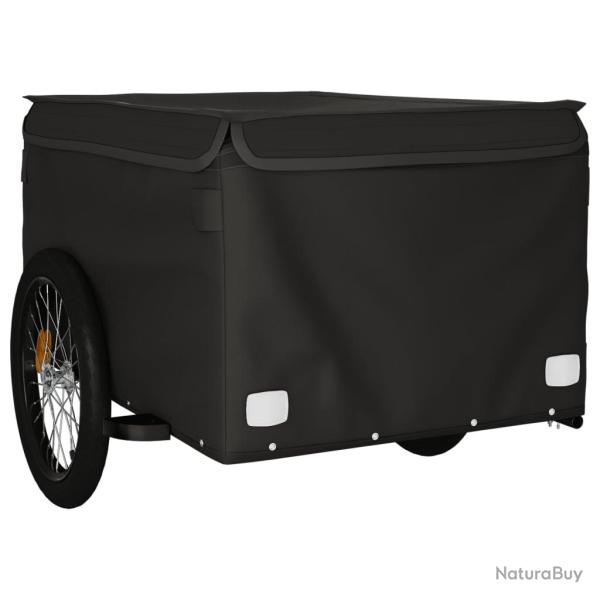 Remorque chariot transport de v�lo 45 kg fer noir 02_0044072