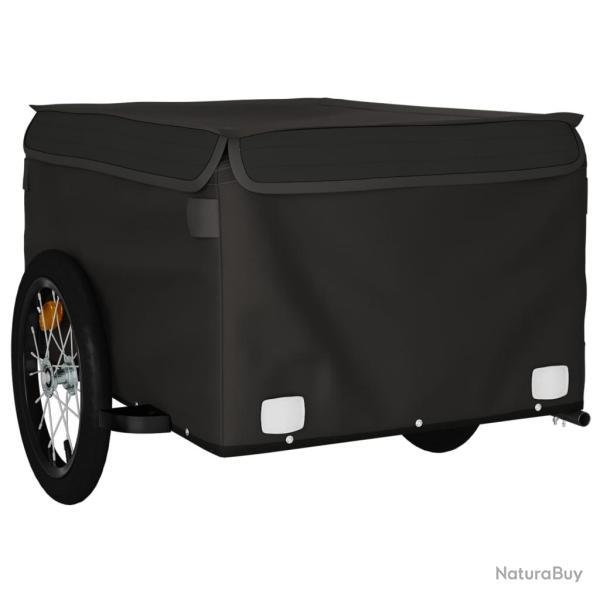 Remorque chariot transport de v�lo 45 kg fer noir 02_0044073