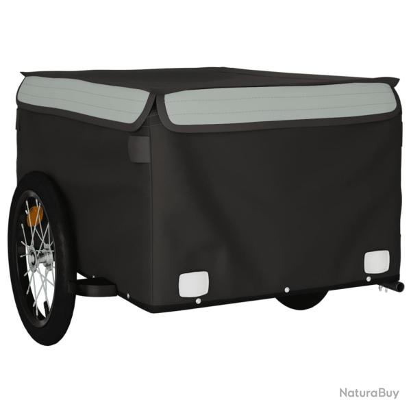 Remorque chariot transport de v�lo 45 kg fer gris 02_0044123