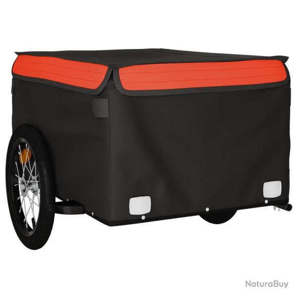 Remorque chariot transport de v�lo 45 kg fer noir 02_0044162