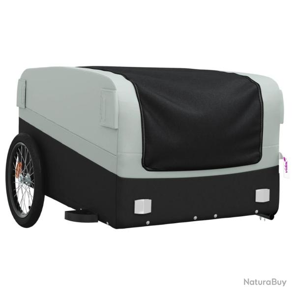 Remorque chariot transport de v�lo 45 kg fer gris 02_0044117