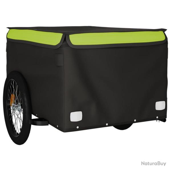 Remorque chariot transport de v�lo 45 kg fer vert 02_0044124