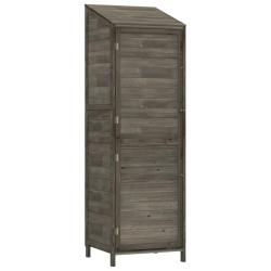 Remise de jardin 55 x 52 x 174,5 cm bois de sapin solide anthracite 02_0044052