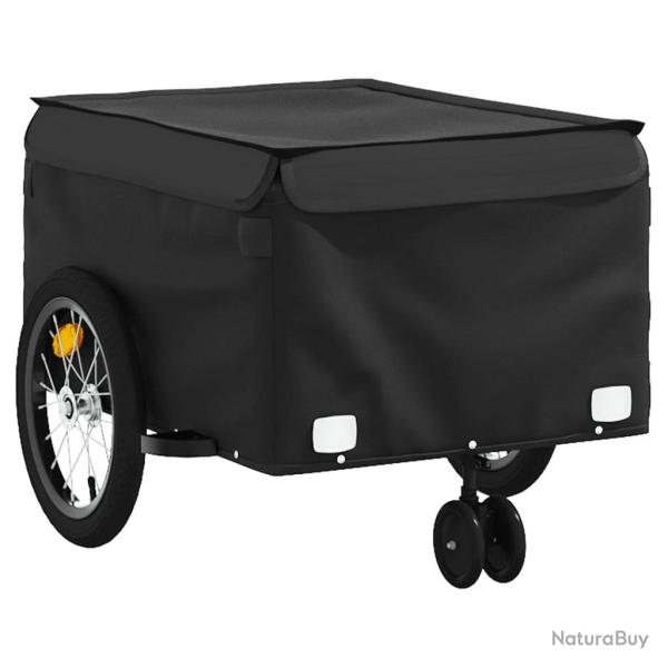 Remorque chariot transport de v�lo 45 kg fer noir 02_0044081