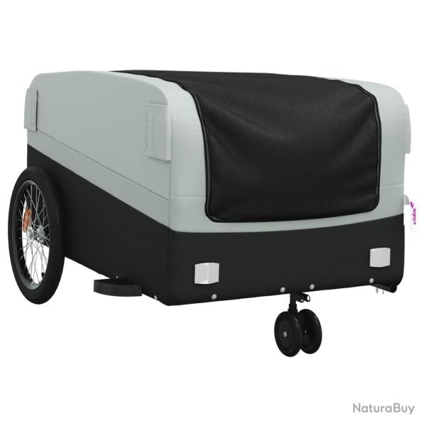 Remorque chariot transport de v�lo 45 kg fer gris 02_0044121