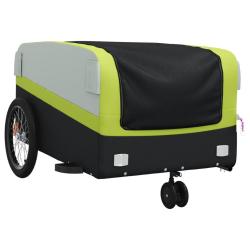 Remorque chariot transport de v&eacute;lo 45 kg fer vert 02_0044125