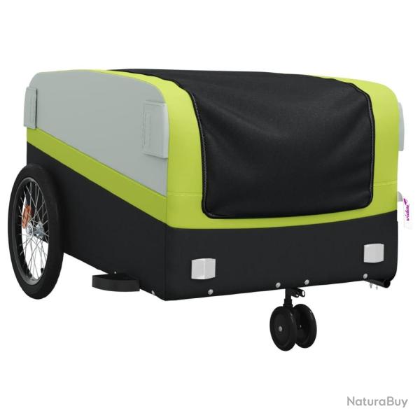 Remorque chariot transport de v�lo 45 kg fer vert 02_0044125