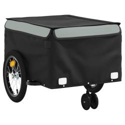 Remorque chariot transport de v&eacute;lo 45 kg fer gris 02_0044119