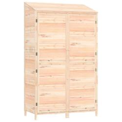 Remise de jardin 102 x 52 x 174,5 cm bois de sapin solide marron 02_0044043