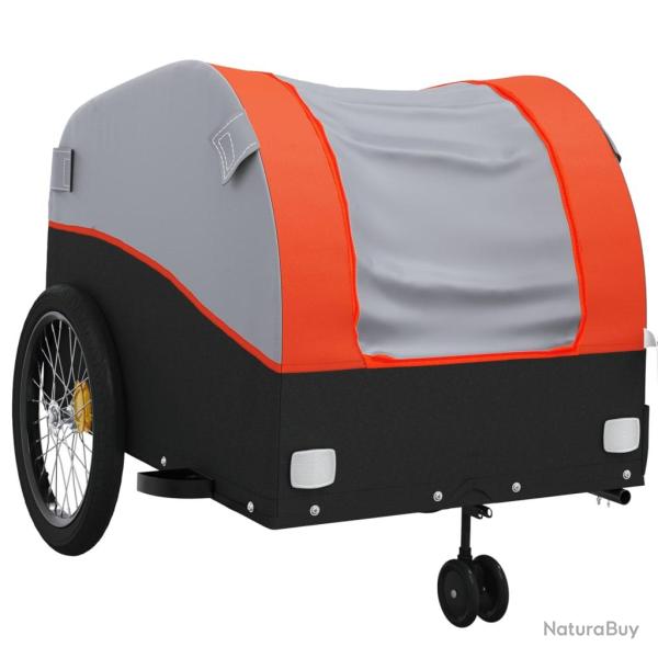 Remorque chariot transport de v�lo 45 kg fer Orange 02_0044167