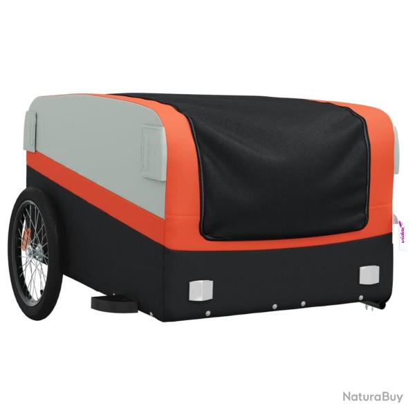 Remorque chariot transport de v�lo 45 kg fer Orange 02_0044168