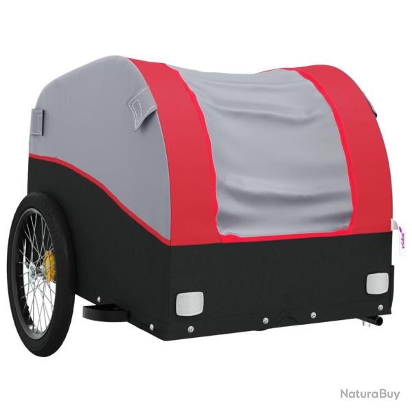 Remorque chariot transport de v�lo 30 kg fer Red 02_0044174