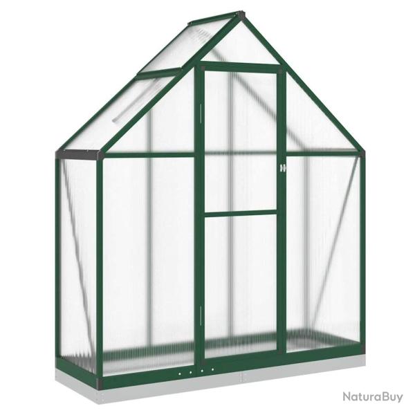 Serre tente abri plante fleur l�gumes avec cadre de base 169 x 58 x 202 cm aluminium vert 02_0044495