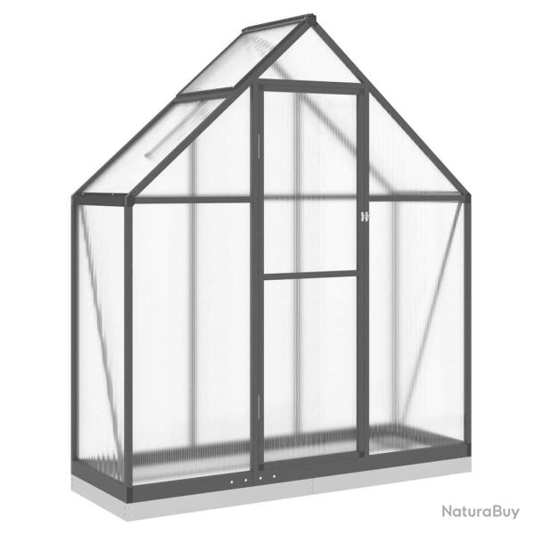 Serre tente abri plante fleur l�gumes avec cadre de base 169 x 58 x 202 cm aluminium anthracite 02_