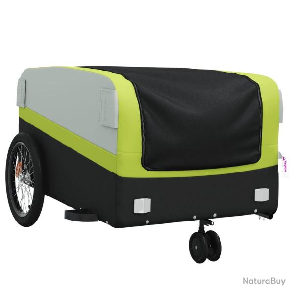 Remorque chariot transport de v�lo 45 kg fer vert 02_0044134