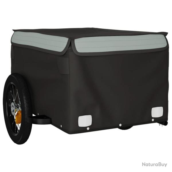 Remorque chariot transport de v�lo 30 kg fer gris 02_0044092