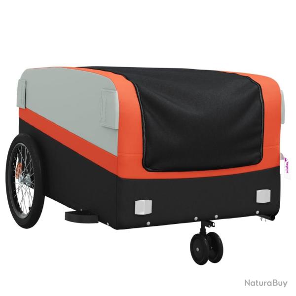 Remorque chariot transport de v�lo 45 kg fer Orange 02_0044165