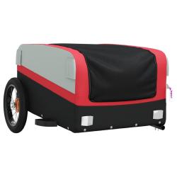 Remorque chariot transport de v&eacute;lo 30 kg fer rouge 02_0044171