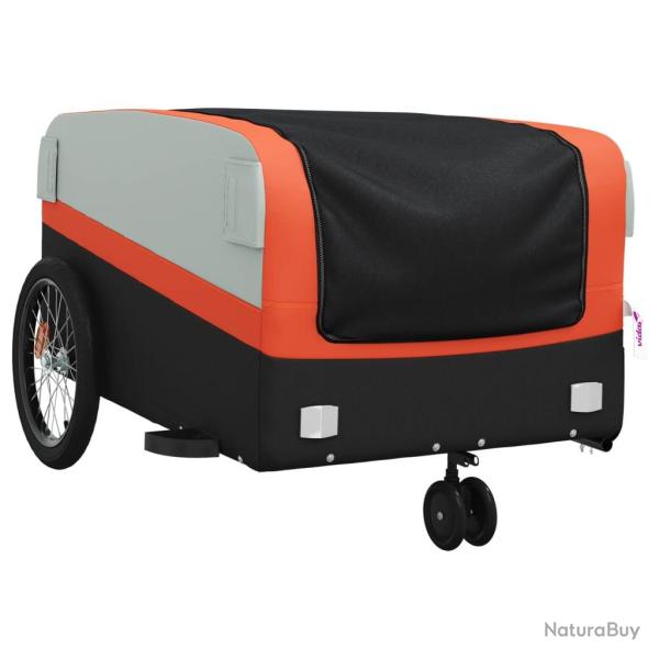 Remorque chariot transport de v�lo 45 kg fer Orange 02_0044166