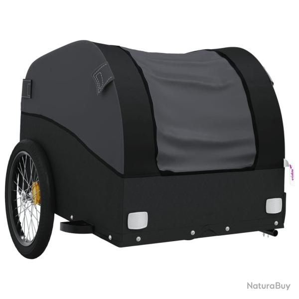 Remorque chariot transport de v�lo 45 kg fer noir 02_0044078