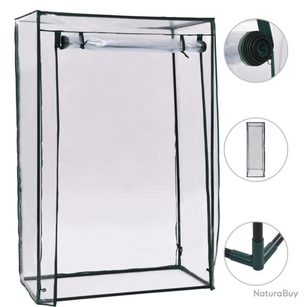 Serre tente abri plante fleur l�gumes � tomates 102 x 52 x 150 cm Transparent 02_0044665