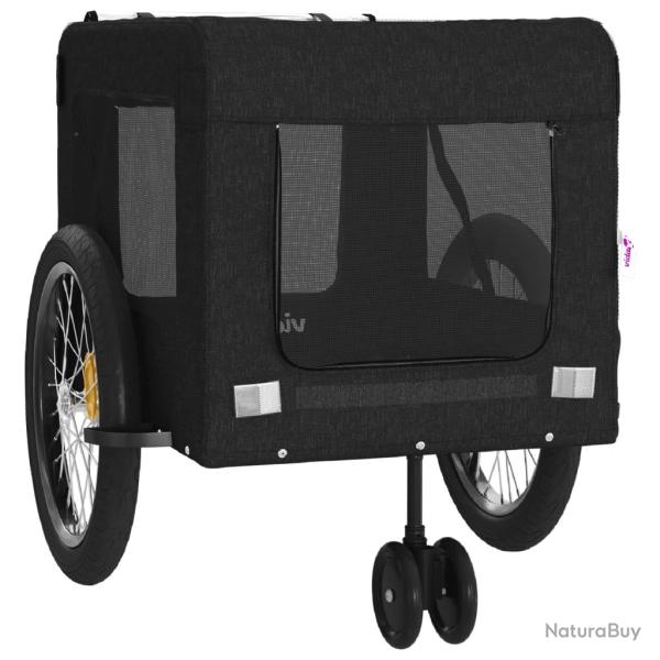 Remorque chariot transport de v�lo pour animaux de compagnie noir 02_0044231