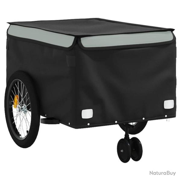 Remorque chariot transport de v�lo 45 kg fer gris 02_0044113