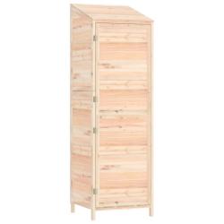 Remise de jardin 55 x 52 x 174,5 cm bois de sapin solide marron 02_0044051