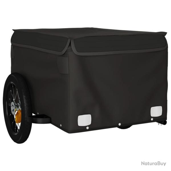 Remorque chariot transport de v�lo 30 kg fer noir 02_0044065