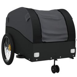 Remorque chariot transport de v&eacute;lo 45 kg fer noir 02_0044071