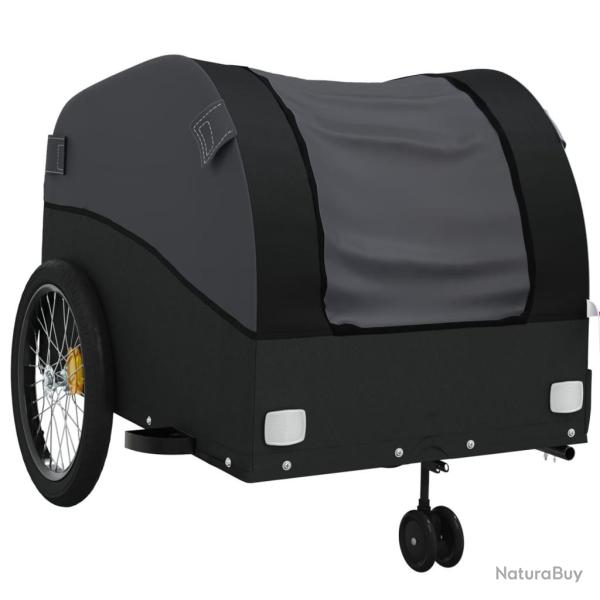 Remorque chariot transport de v�lo 45 kg fer noir 02_0044071