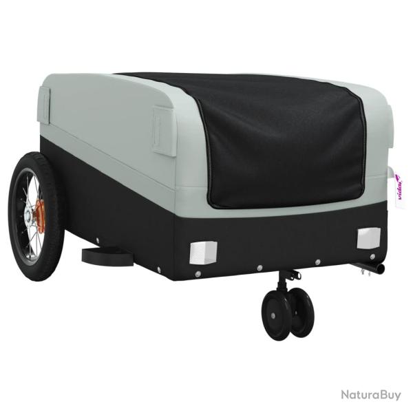 Remorque chariot transport de v�lo 30 kg fer gris 02_0044093